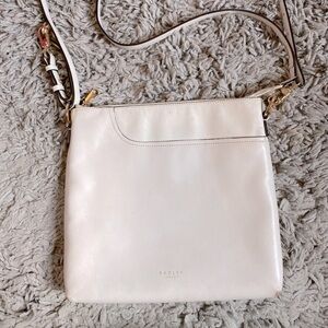 Cream RADLEY Saddle Purse